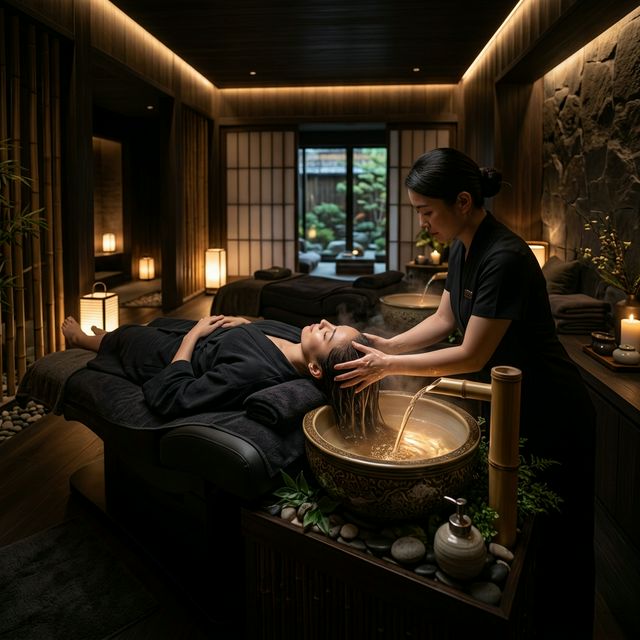 Signature Head Spa treatment at Spa31 Sherman TX