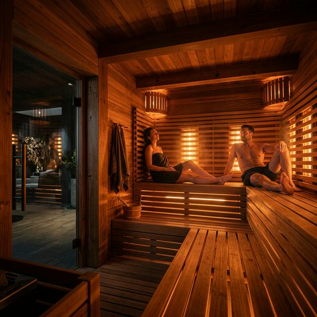 Infrared sauna session at Spa31 Sherman TX